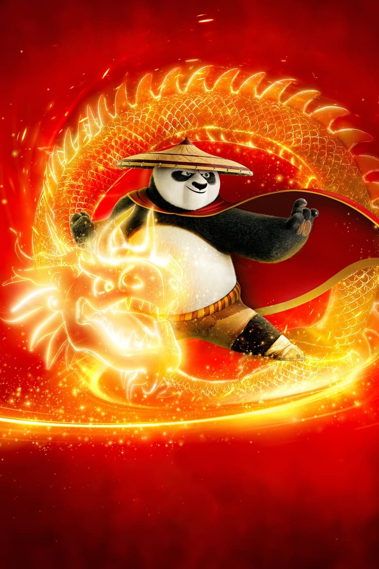 Kung Fu Panda 4  plakátja