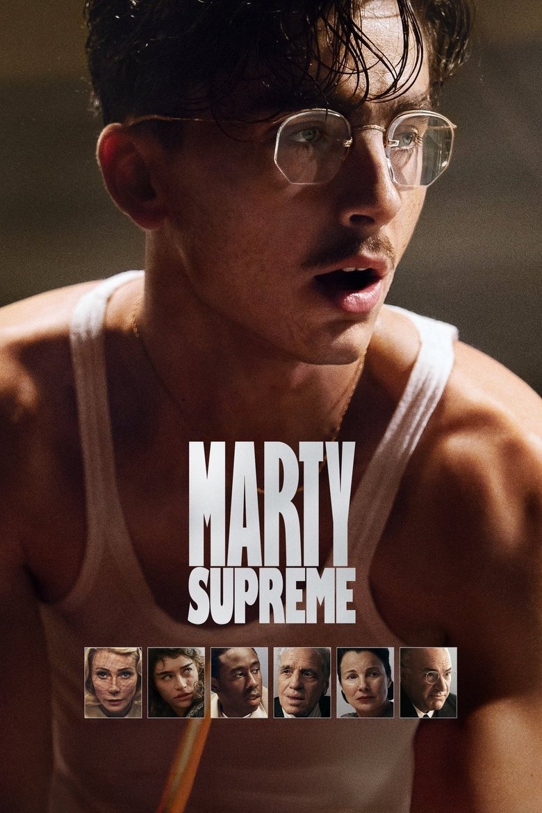 Marty Supreme plakátja