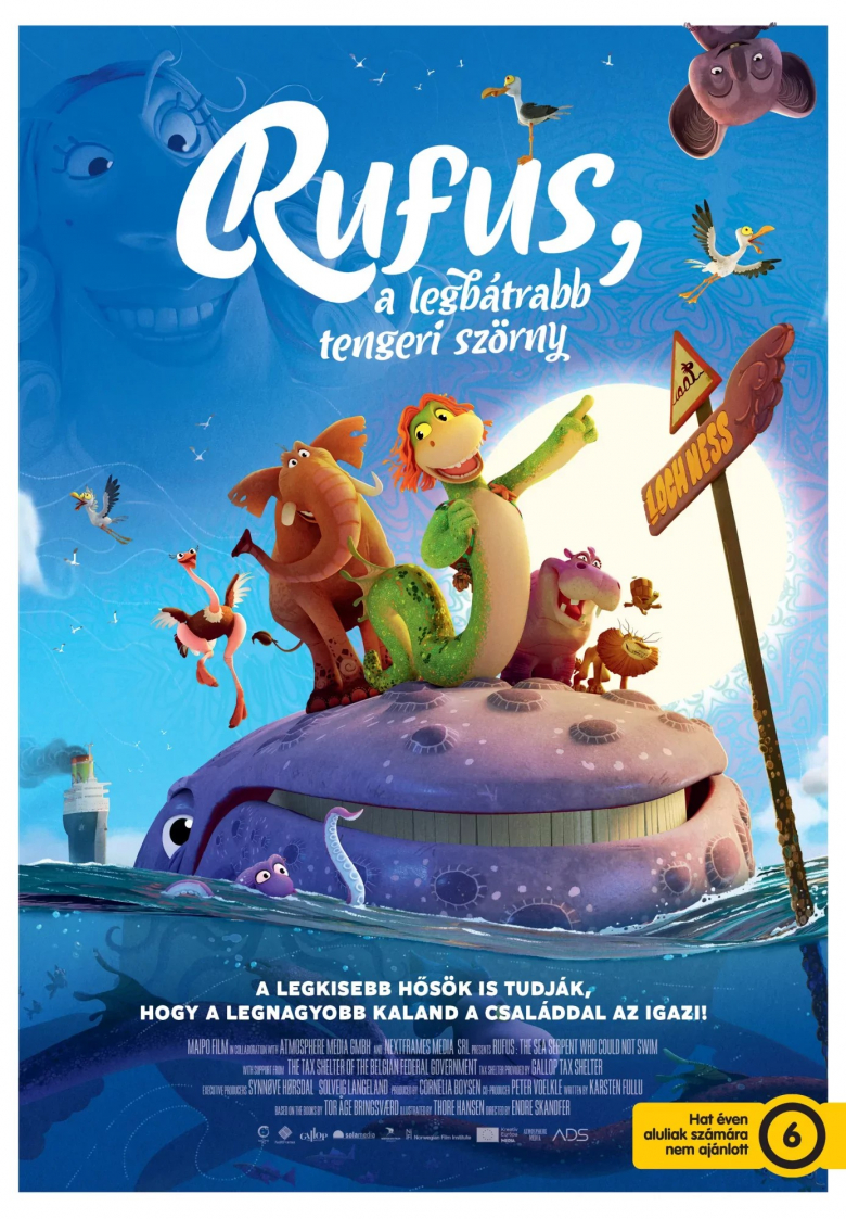 Rufus, a legbátrabb tengeri szörny plakátja