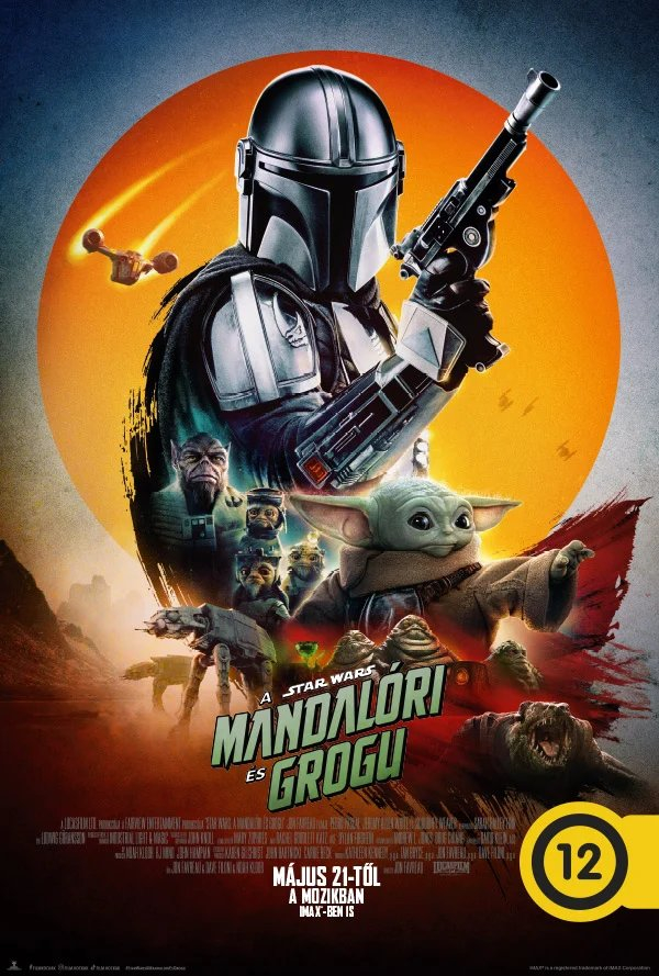 Star Wars: A MANDALÓRI ÉS GROGU plakátja