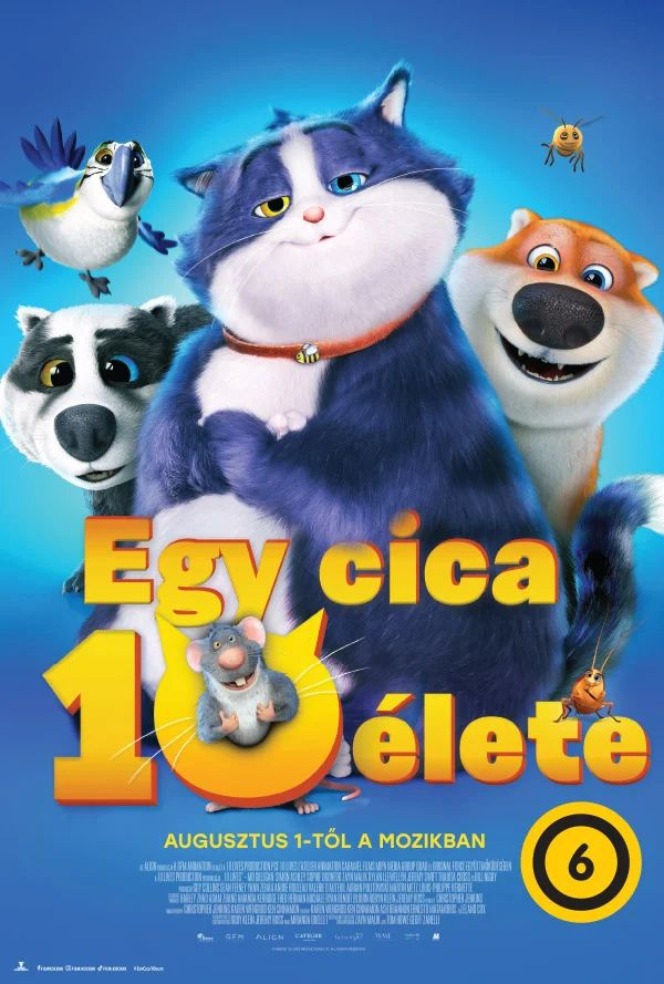 Egy cica 10 élete plakátja