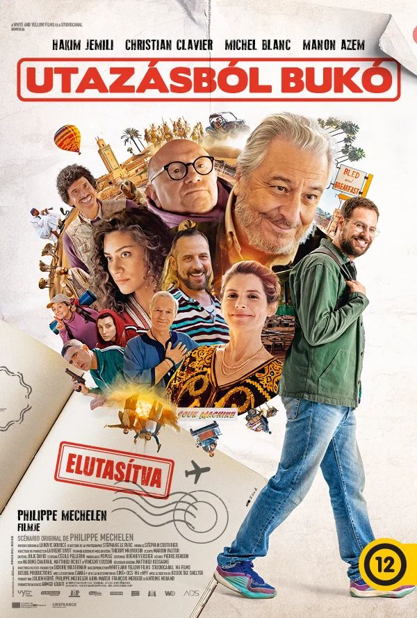 Utazásból bukó plakátja