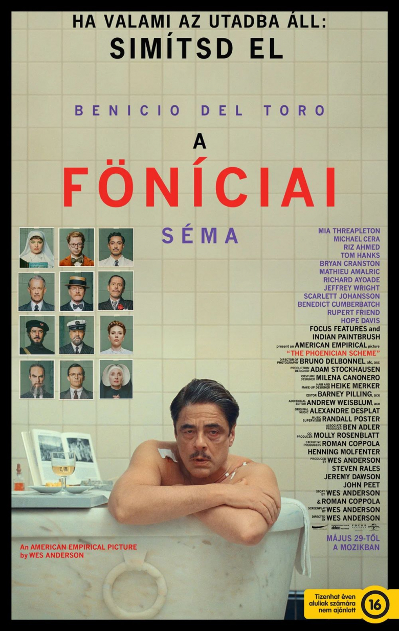 A föníciai séma plakátja