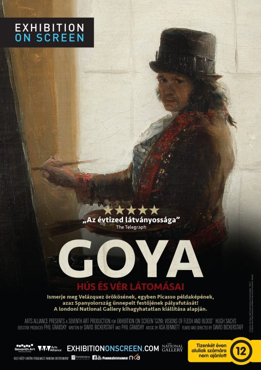 Exhibition: Goya -Hús és Vér látomásai plakátja