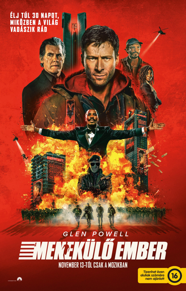 A menekülő ember plakátja