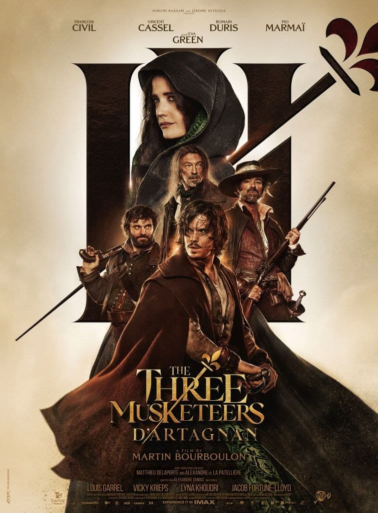 A három testőr: D'Artagnan plakátja