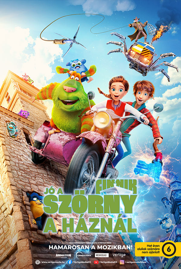 Finnik - Jó a szörny a háznál plakátja