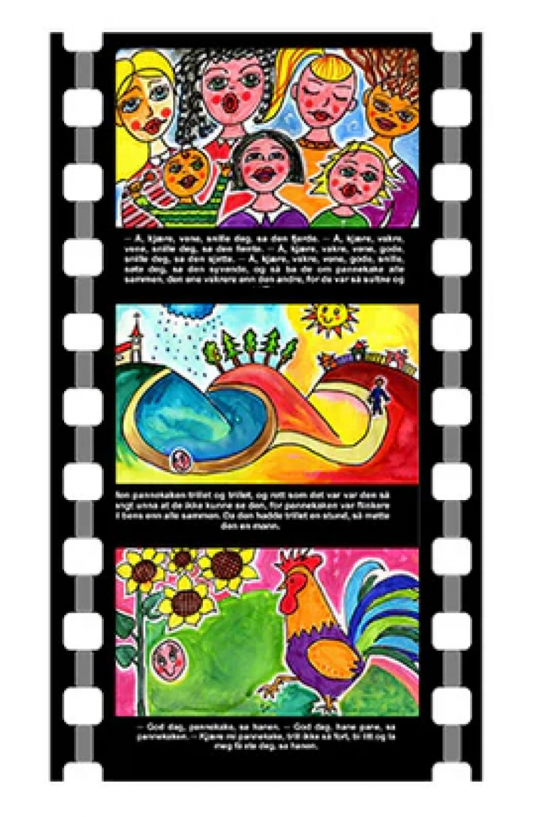 XI. Országos Rajzfilmünnep / DIAFILMEK - Hangosított vetítések plakátja