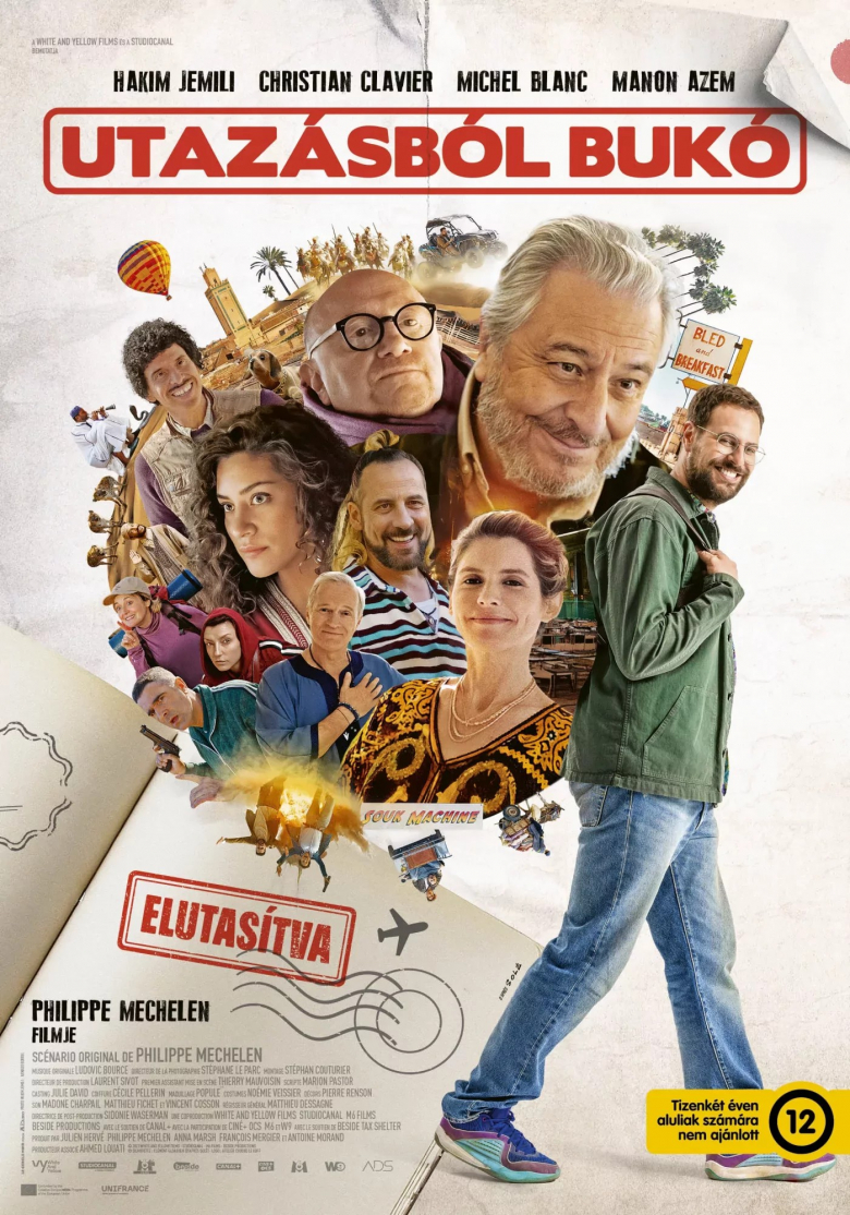 Utazásból bukó plakátja