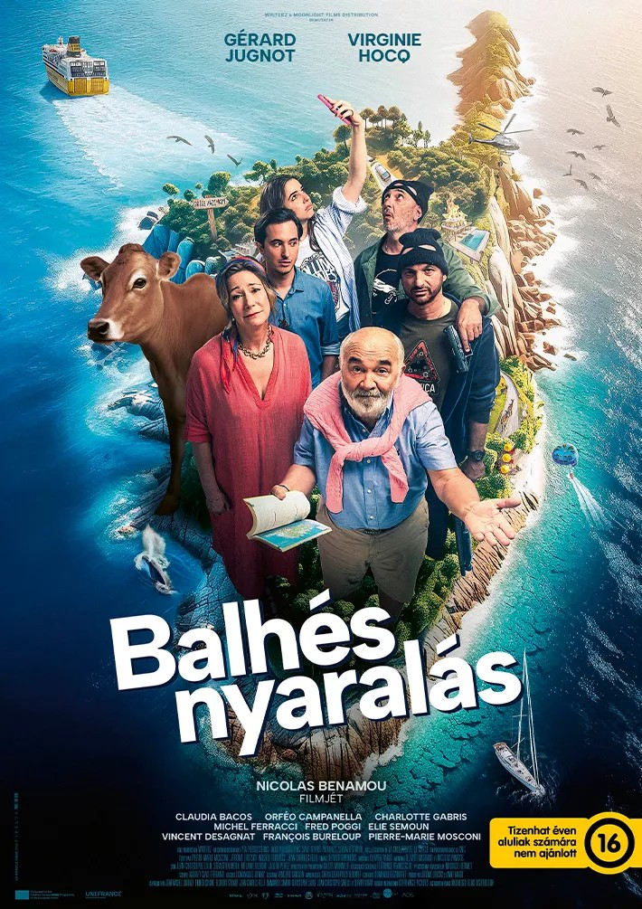 Balhés nyaralás plakátja