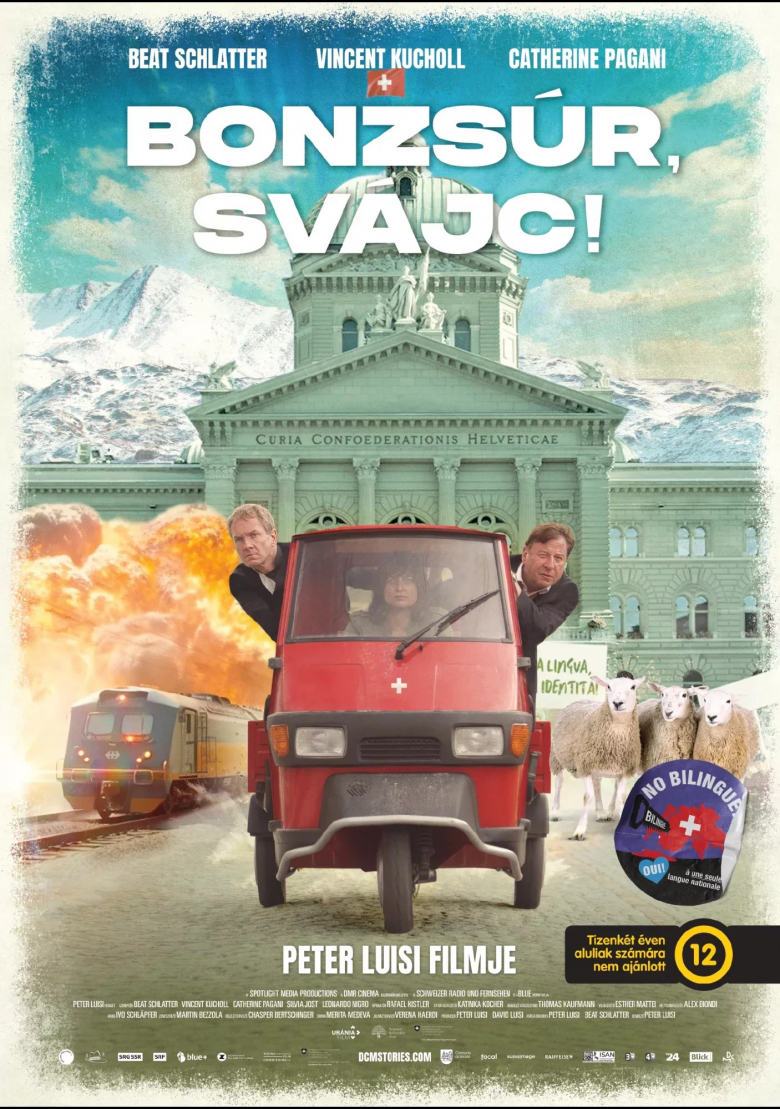 Bonzsúr, Svájc! plakátja