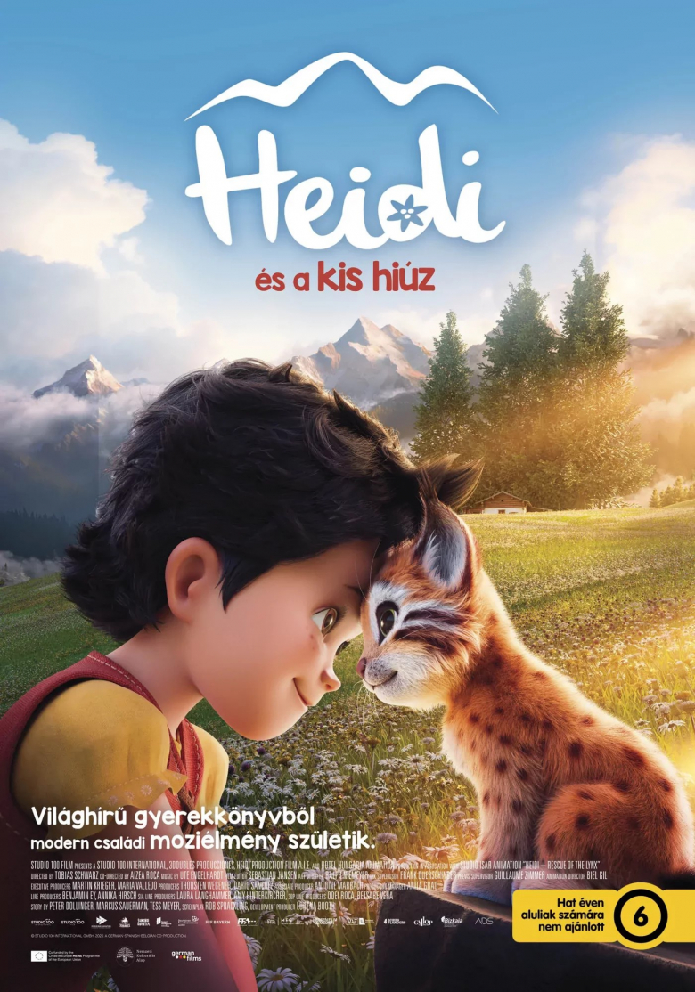 Heidi és a kis hiúz plakátja