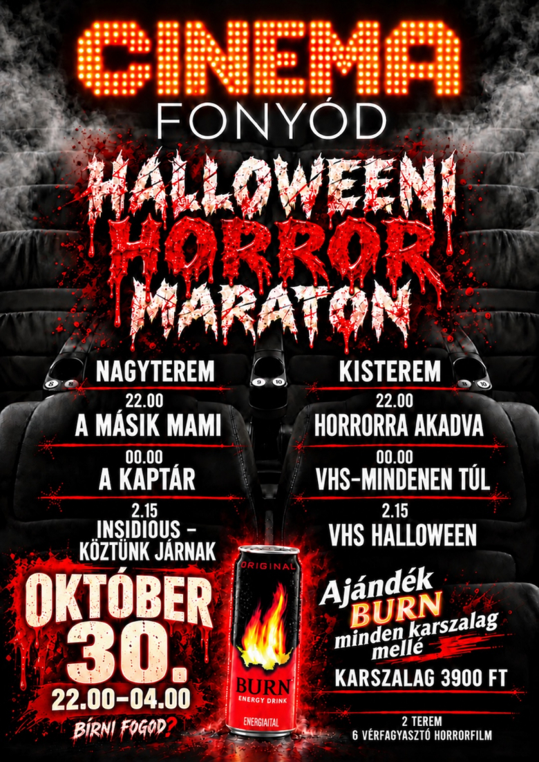 Halloween-i Horror Maraton - Karszalag plakátja