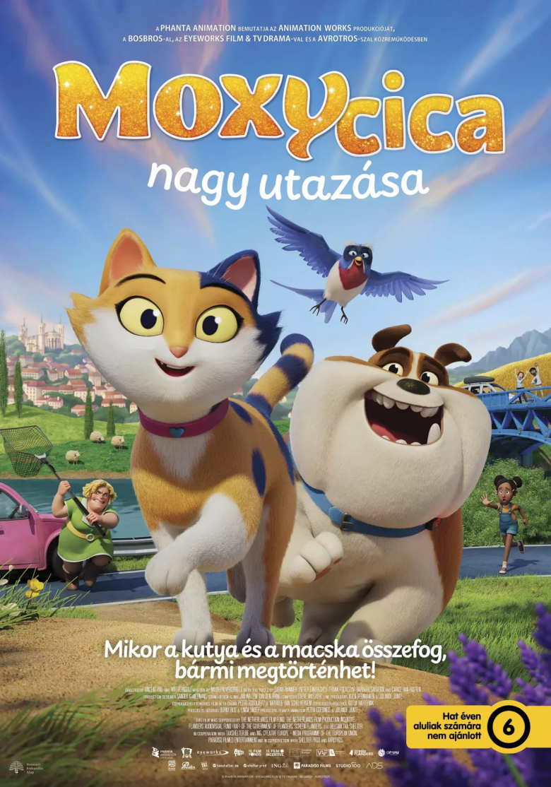 Moxy cica nagy utazása plakátja