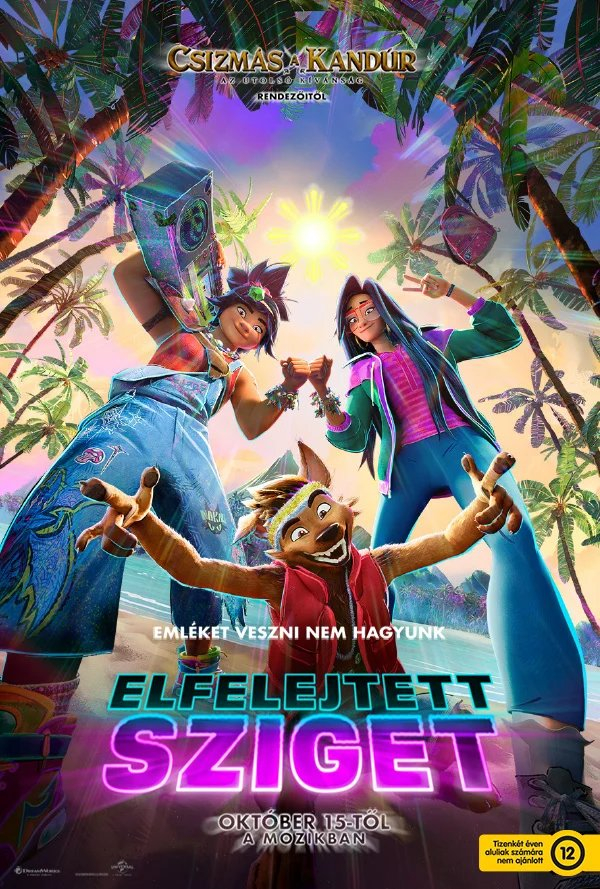 Elfelejtett sziget plakátja
