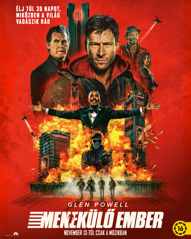 A menekülő ember plakátja