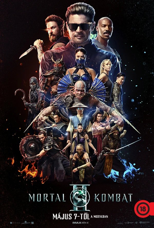 Mortal Kombat II. plakátja