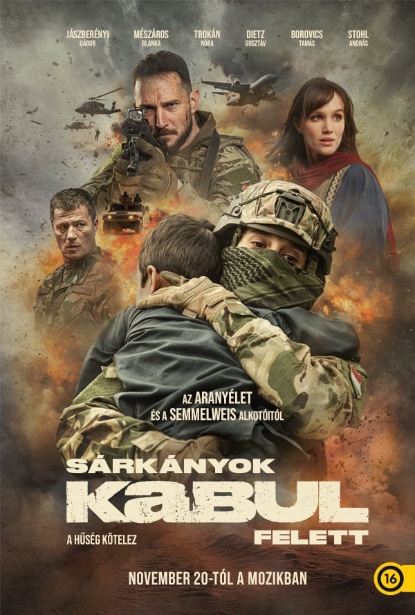 Sárkányok Kabul felett plakátja