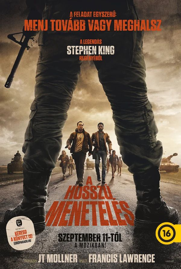 A hosszú menetelés plakátja