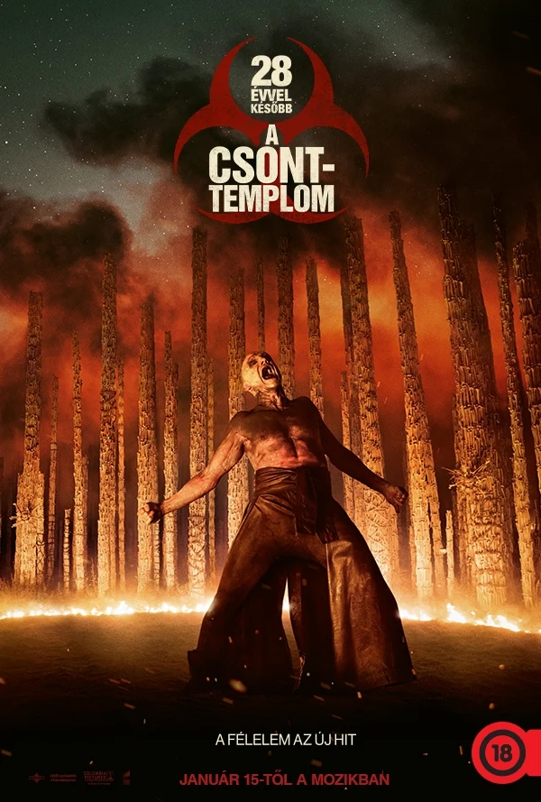 28 évvel később: A csonttemplom plakátja