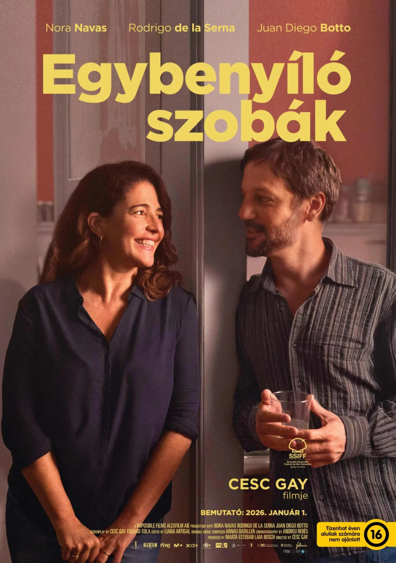 Egybenyíló szobák plakátja