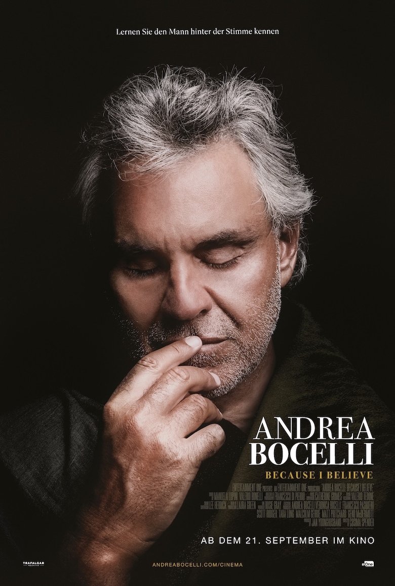 Andrea Bocelli: Because I Believe plakátja
