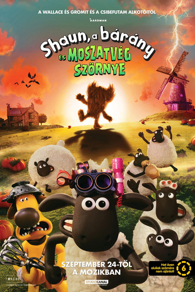 Shaun, a bárány és Moszatvég szörnye plakátja