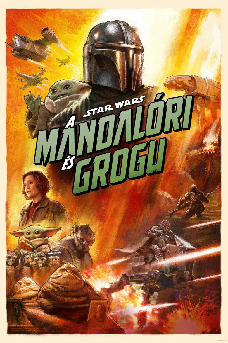 Star Wars: A Mandalóri és Grogu plakátja