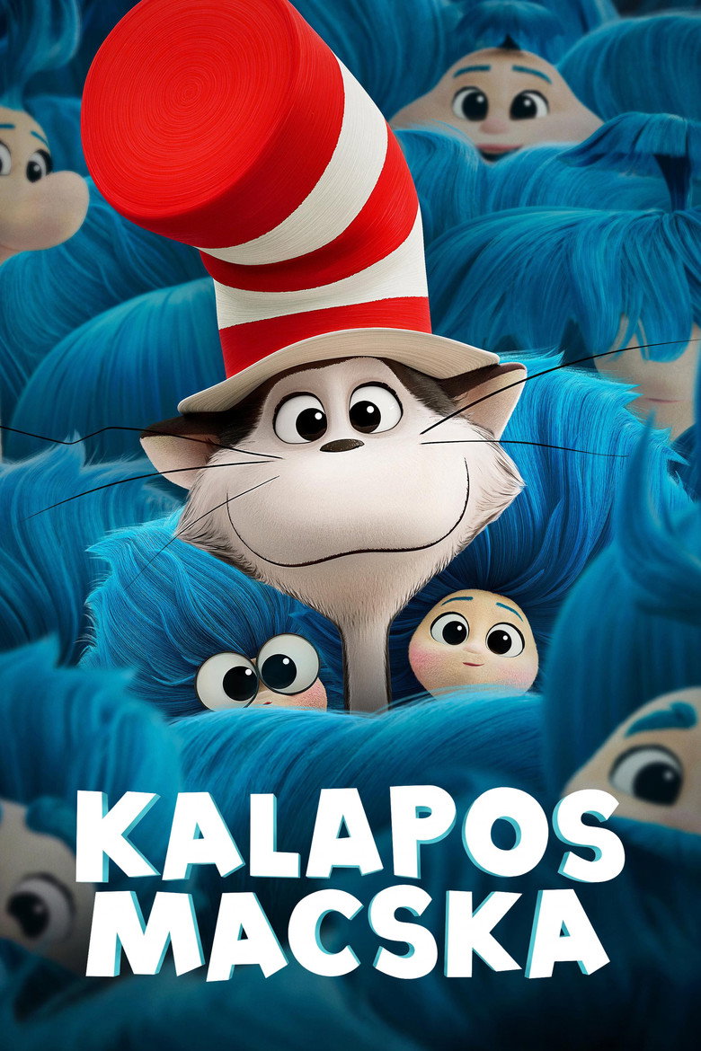Kalapos macska plakátja