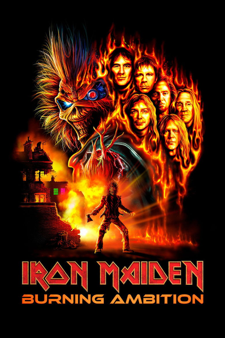 Iron Maiden: Burning Ambition  plakátja