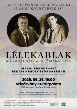 Lélekablak – A szabadság ára / Márai '125