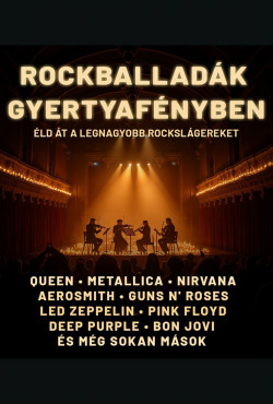 Rockballadák gyertyafényben