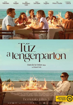 Tűz a tengerparton